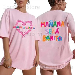 T-shirt féminin Karol G Bichota T-shirt coton t-shirt plus taille et t-shirt de coton décontracté pour femmes
