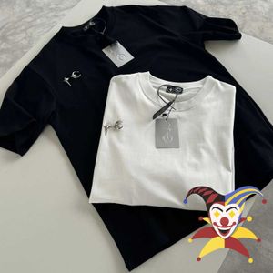 Dames T-shirt Large Autumn Club T-shirt 1 1 Beste kwaliteit Retro Star Moon Metal T-shirt Top T240510