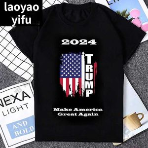 T-shirt féminin Men Funny Anti Biden T-shirt What Jobs Trump Conservative 2024 républicain t tshirts Shirts for Men Faire votre conception T240510