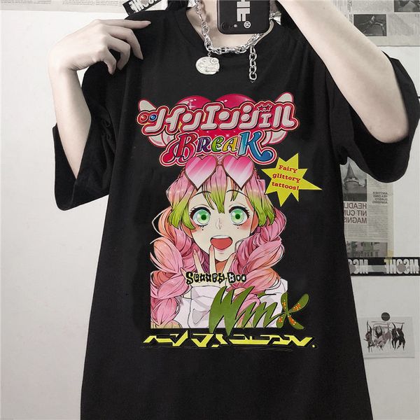 T-shirt femme Mikan Tsumiki Cartoon Anime Kawaii Sweet Girls Japan Streetwear Harajuku Casual Tops Ulzzang Vintage E-Girl Summer Women T-shirt 230515