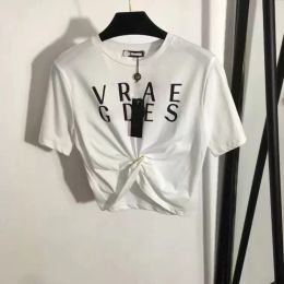 Dames T-shirt Crop Tops Dames Designer Mode Korte Mouw T-shirts Vrijetijdsbesteding Streetwear Kleding Aziatische Maat S-L l5ic #