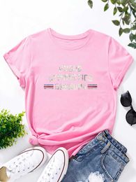 T-shirt féminin Proud gymnastique grand-père t-shirts pour femme t-shirt graphique t-shirts femmes T-shirt décontracté d'été
