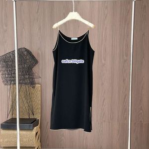 Dames t-shirt mouwloze dames tanktop zomer driehoek embleem tanktop dames shirt top a-line jurk driehoek hangend paneel goud sling split jurk