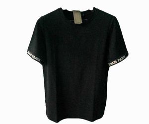 T-shirt da donna Tees Polsini jacquard lettere sciolte Pullover T-shirt amanti tee girocollo T-shirt