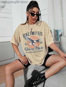 Dames T-shirt Unlimited Union Made 1968 Graphic Tee Vintage Grunge Casual Funny Women T-shirt Harajuku Hipster Unisex Tops retro stijl kleding T230510