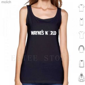 T-shirt féminin waines world illustration Excellent imprimés affiches tshirts sacs couvre les hommes femmes jeunes T-shirt diy bigwx