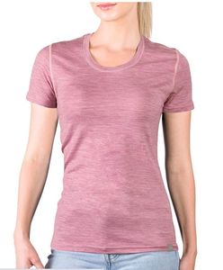 Dames T-shirt dames merino wol korte mouw t-shirt basislaag 100% merino wol dames basislaag korte mouw t-shirt VS maat s-xxl 230314