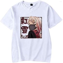 Dames t shirts 2023 anime shinobi no ittoki t-shirt 2d print harajuku dames zomer kawaii korte mouwtoppen kleding