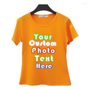 Dames T-shirts 2023 Warmteoverdracht Afbeelding Klasgenoot Assemblage Dames Candy Solid Color Top korte mouwen T-shirt