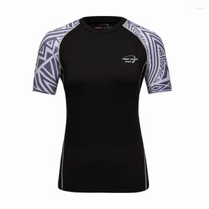 T-shirts pour femmes 2023 Haute qualité Femme Chemise Collants de compression Impression 3D T-shirt de sport Séchage rapide Gym Fitness Jogging Yoga