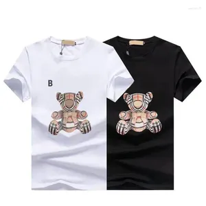 Dames T-shirts 2023 Zomer Heren Designer Shirt Casual Man Dames Tees Met Letters Print Korte mouwen Top Verkoop Luxe Mannen Hip Hop Kleding