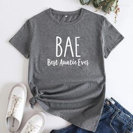 T-shirts de femmes bae tante jamais tshirt drôle tante pour être cadeau t-shirt t-shirt top