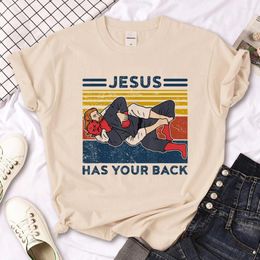 T-shirts Femmes BJJ Jiu Jitsu Top Femmes Manga Summer Graphic Shirt Femme Streetwear 2000s Vêtements