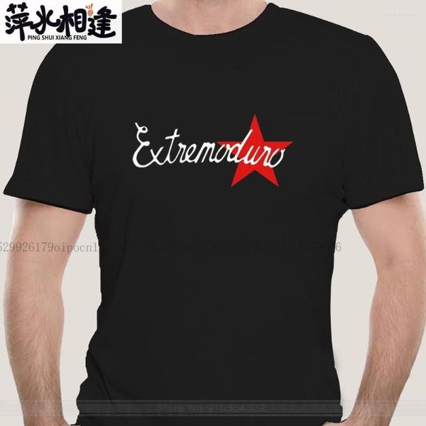 Camisetas de mujer Camiseta Negra Extremoduro Logo Hombre Talla S M L Xl Xxl Algodón Moda Camiseta clásica