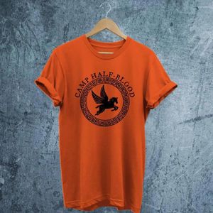 T-shirts pour femmes Camp Half Blood Shirt Percy Jackson et Olympian SPQR T-shirt Vintage Half-Blood Chronicles Branches Hipster Tops