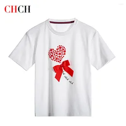 T-shirts pour femmes chch enfants à manches courtes à manches à manches à manches à manches à manches courtes Cotton en liberté d'été extérieur garçons décontractés filles