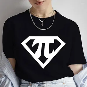 Dames t shirts kleding super pi dag wiskunde ontwerp voor vrouwen kleding korte mouw t-shirts zomer grappige T-shirt tops