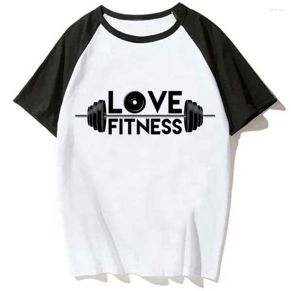 Camisetas para mujeres Crossfit Fitness Camisetas para mujeres Camisetas de anime