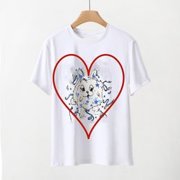 T-shirts pour femmes Designer Cat Graffiti Imprime