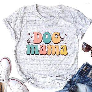 Camisetas para mujeres Camiseta Mom camiseta orgullosa Mama Kawaii Ropa Vintage Madres Día de regalo Camas Harajuku M