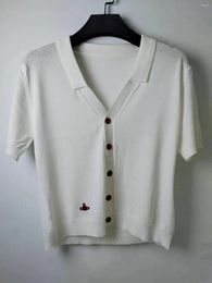 T-shirts T-shirts pour femmes TE-shirt pour les femmes T-shirt blanc T-shirt Crochet Crochet Short Shirt Preppy Jumper Shirt Y2K