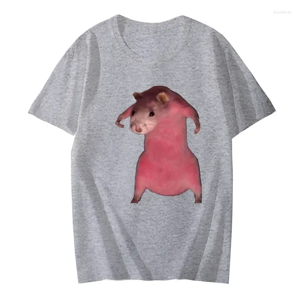 T-shirts Femmes Funny Rats Imprimer Femmes T-shirt Dames Casual Base O-Col T-shirt Femme Vêtements à manches courtes Vêtements graphiques