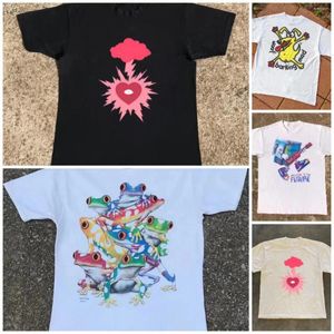 T-shirts femme Harajuku été Vintage chemise surdimensionnée lettres manches courtes décontracté Hip Hop graphique femme haut court Kawaii vêtements