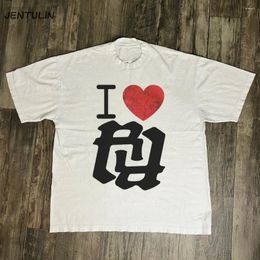 T-shirts de femmes harajuku femmes y2k t-shirt coton surdimension