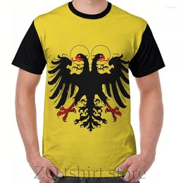 Camisetas para mujer, camiseta gráfica del Sacro Imperio Romano, camiseta para hombre, camiseta para mujer, camisetas de manga corta con estampado divertido y cuello redondo