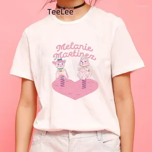 T-shirts Femmes Kawaii K-12 T-shirt Femmes Dessin animé Melanie Martinez T-shirt à manches courtes Mode Filles Chemise Quatre Saisons Imprimer Tops Vêtements