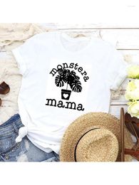 T-shirts de femmes T-shirt maman mons