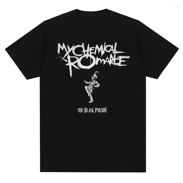 Camisetas para mujeres My Romance MCR Band Men Women Camiseta de algodón Camisa impresa Camiseta de manga corta Camiseta de camiseta