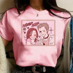 T-shirts pour femmes Nana T-shirts Femmes Manga Y2K Streetwear Girl Designer Anime Vêtements