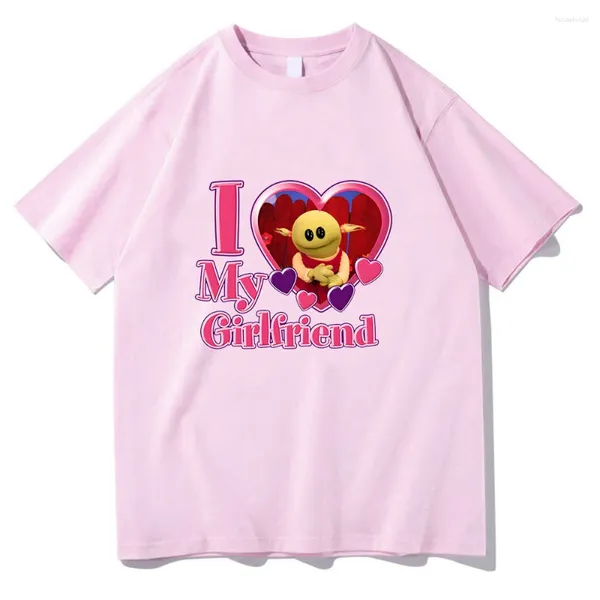 Camisetas para mujer Nanalan ¿Quién es esa maravillosa chica? Camisetas con estampado I Love My Girlfriend, ropa informal para mujer/hombre con estampado Kawaii