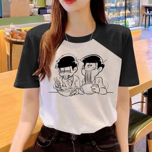 T-shirts pour femmes Osomatsu San Tee T-shirts de graphistes pour femmes Vêtements pour femmes