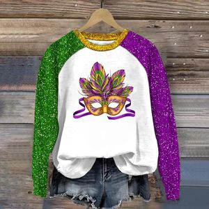 T-shirts voor dames Print Ronde hals met lange mouwen Hoodies Tienermeisjes Eenvoudig Hond Moeder Sweatshirt Dames Comfortabele set Kersttrui