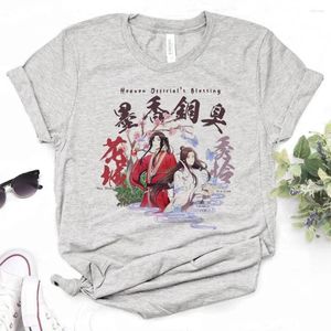 T-shirts Femmes Tgcf Chemise Femmes Summer Designer Manga T-shirts Femme Anime Y2K Vêtements