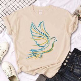 T-shirts pour femmes Ukrainien Ukraine Rwa T-shirts Femmes Summer Streetwear Tshirt Girl Graphic Vêtements