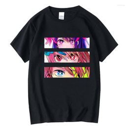 T-shirts pour femmes femmes imprimer femmes hauts t-shirt Oshi No Ko t-shirt coton mode décontracté dessin animé o-cou dames graphique T-Shirt vêtements