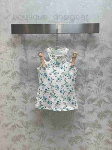 Chars pour femmes Camis Designer 2024 Cuir Patchwork Fashion Summer Flower motif de fleur ronde couche