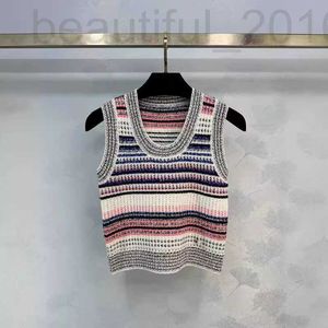 Tanks pour femmes Camis Designer printemps et été Nouvel Nanyou Cha Age réducteur de style fille douce Couleur Couleur de fleur de haut niveau