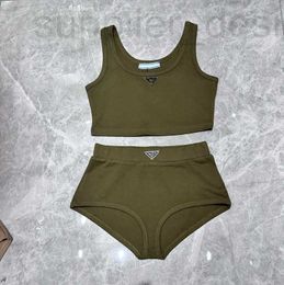 Damestanks Camis Designer Swimming Pak Set, Sporty Style, Short Suspender Vest, Triangle Part