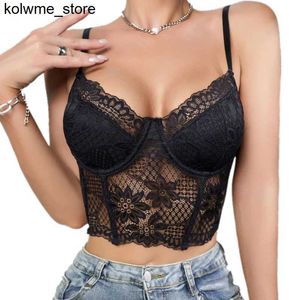 Tanks pour femmes Camis Sexy Club Crop Top Women Corset Ropa Camiseta Mujer Blusas Ladies Tops Summer Cropped Shirt Woman Vêtement