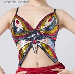 Tanks pour femmes Camis Camisoles en forme de papillon féminine Halter Halloween Belly Dance Camisoles