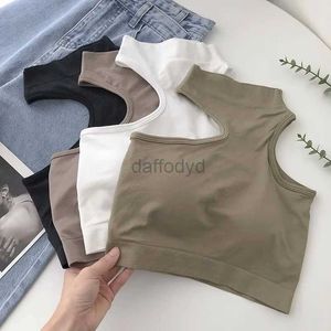 Femmes réservoirs Camis femmes creux cardigan haut été décontracté couleur unie rue dos nu gilet cardigan haut 24326