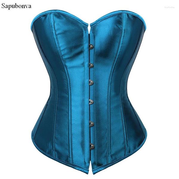 Réservoirs pour femmes Overbust Corset Plus Taille Sexy Corselet Corsets et Bustiers Tops Rouge Noir Rose Violet Blanc Gothique Lingerie Femmes