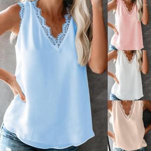 Camisetas sin mangas de satén sintético para mujer, camisetas sin mangas de seda, camisola con espalda descubierta de verano, Top con tirantes finos, cuello en V, básico, blanco