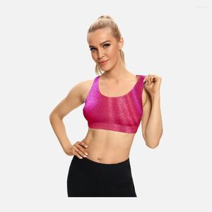 Damestanks Sojinm yoga dames beha dwars schouderbanden stabiele schokdichte hardloop fitness push-up buis top sport ondergoed 2xl