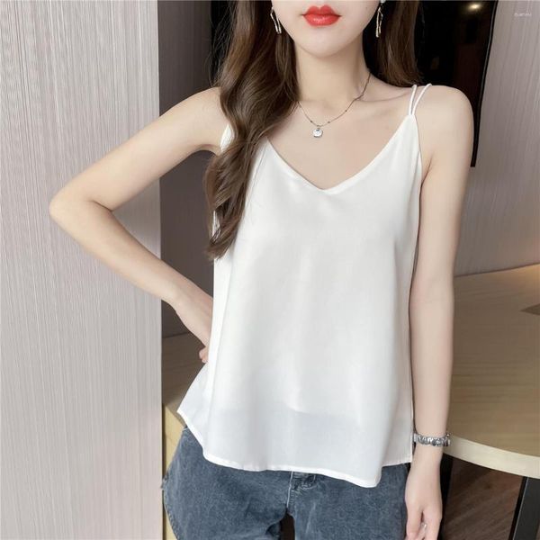 Vrouwen Tanks Lente Zomer Mode Toevallige Tank Top Vrouwen Kleding Dame Mooie Halter Tops Vrouwelijke Meisjes Kleding Groothandel 2213 2