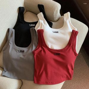 Réservoirs pour femmes Mode d'été Femmes Sexy Slim Tops O-cou Sans Manches Shorts Bonne Qualité Réservoir Streetwear 4 Couleurs.